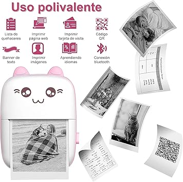 Print Pocket - Mini impresora Recargable